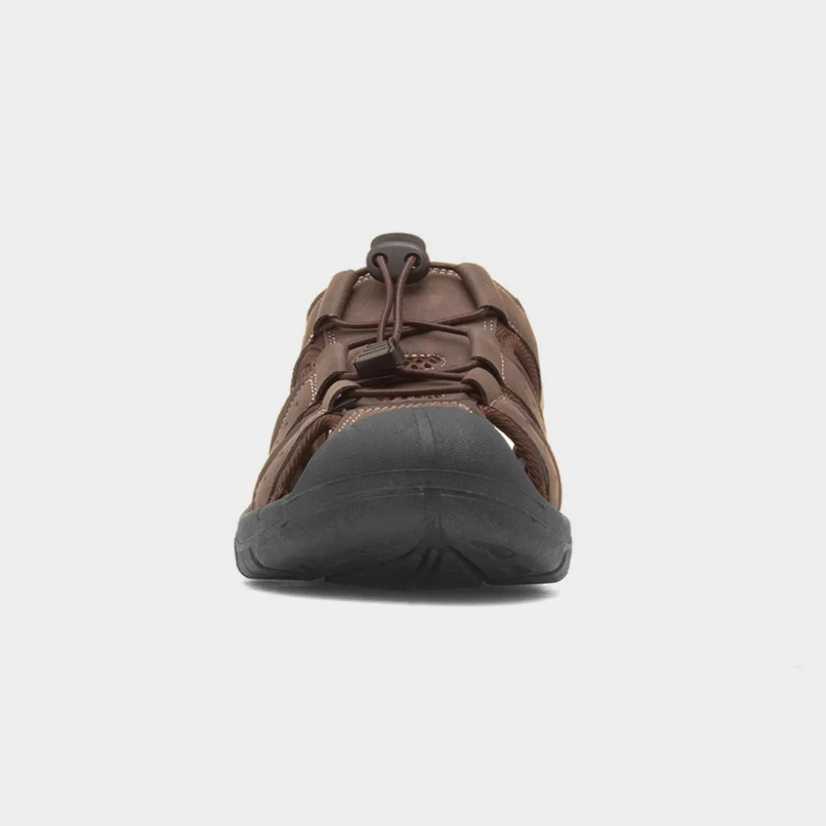 Red Fish Heath Mens Brown Closed Toe Sandal