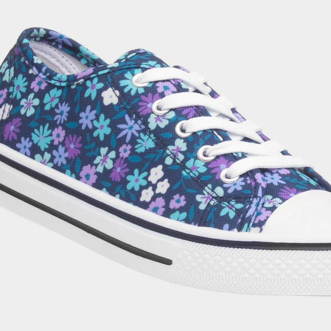 Red Fish Meru Womens Multi Floral Canvas Shoe