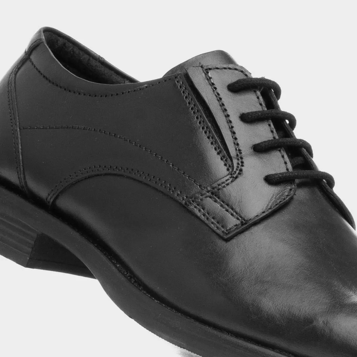Red Level Arno Mens Black Leather Formal Shoe