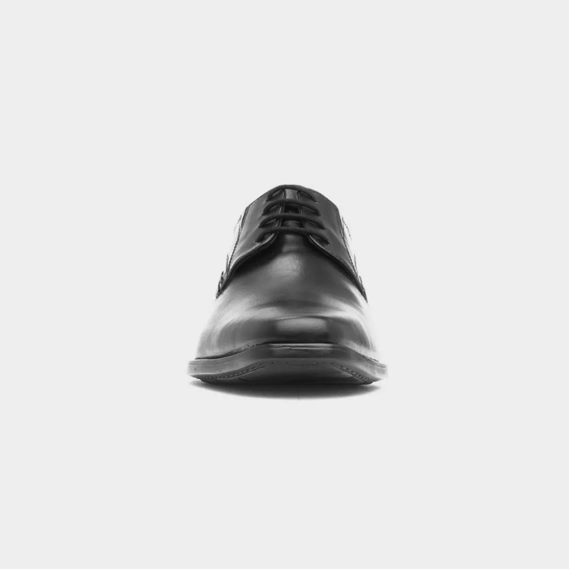 Red Level Sesia Mens Black Lace Up Leather Shoe