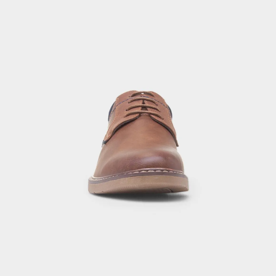 Red Level Tanaro Mens Tan Lace Up Shoe