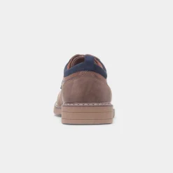 Red Level Tanaro Mens Tan Lace Up Shoe