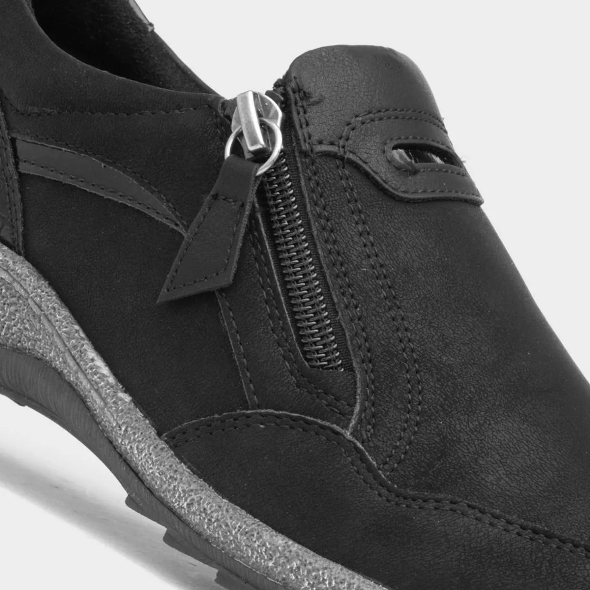 Relife Alison Womens Black Casual Shoe
