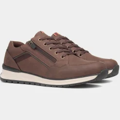 Relife Carson Mens Brown Casual Shoe