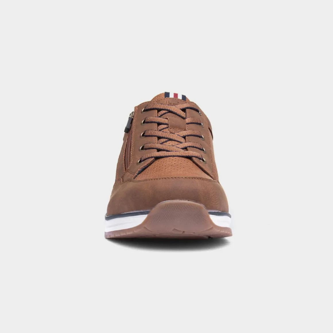Relife Casey Mens Cognac Brown Lace Up Shoe