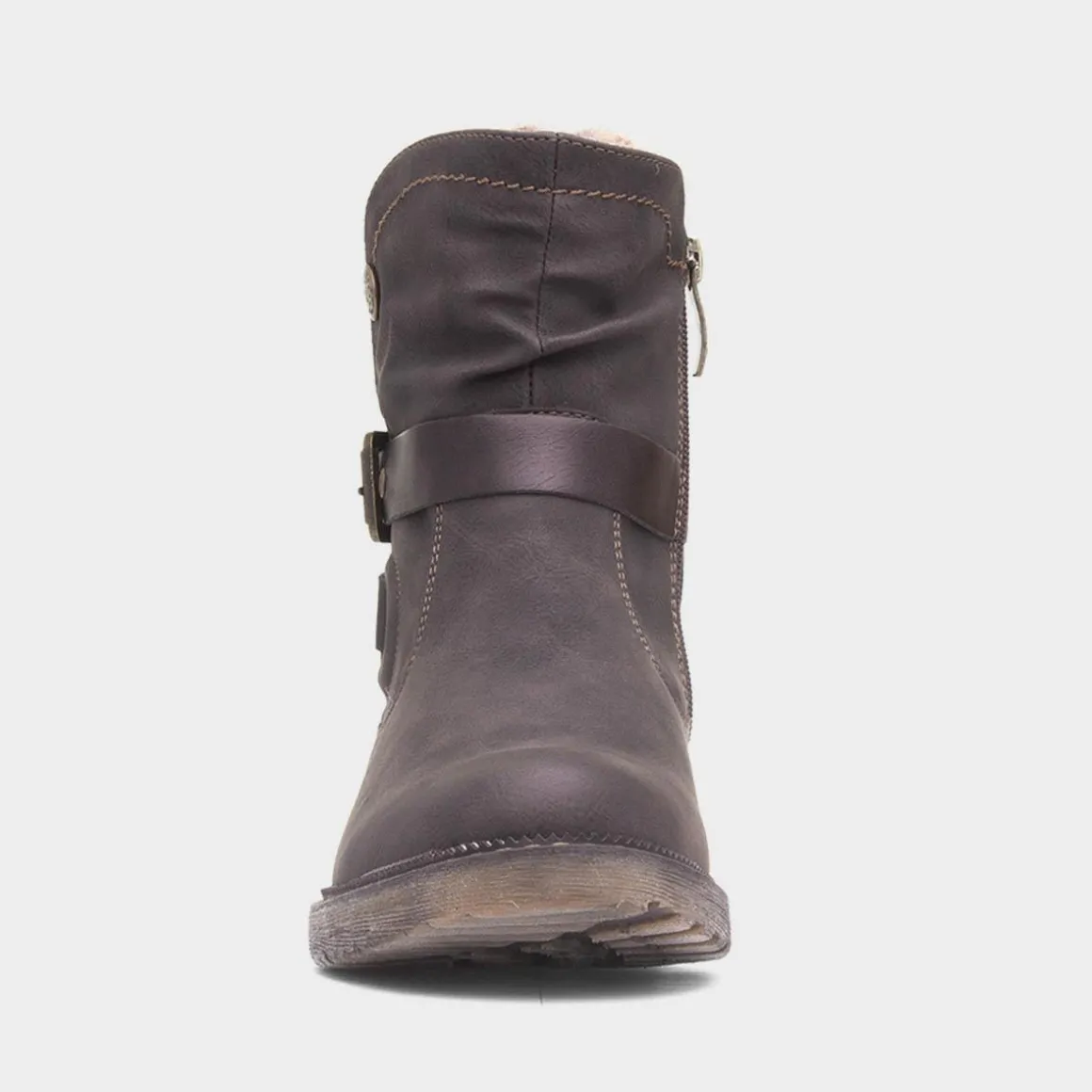Relife Clare Womens Brown Ankle Boot