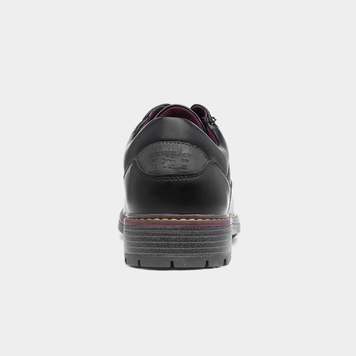 Relife Dave Mens Black Lace Up Shoe