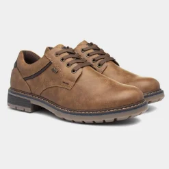 Relife Dave Mens Tan Lace Up Shoe