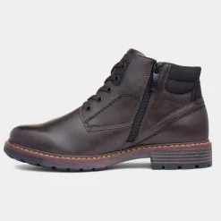 Relife Jonty Mens Dark Brown Boot
