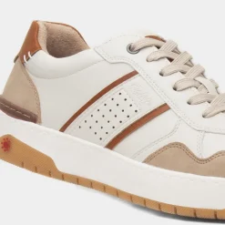Relife Leon Mens Cream Wide Fit Casual Shoe
