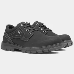 Relife Luke Mens Black Casual Shoe