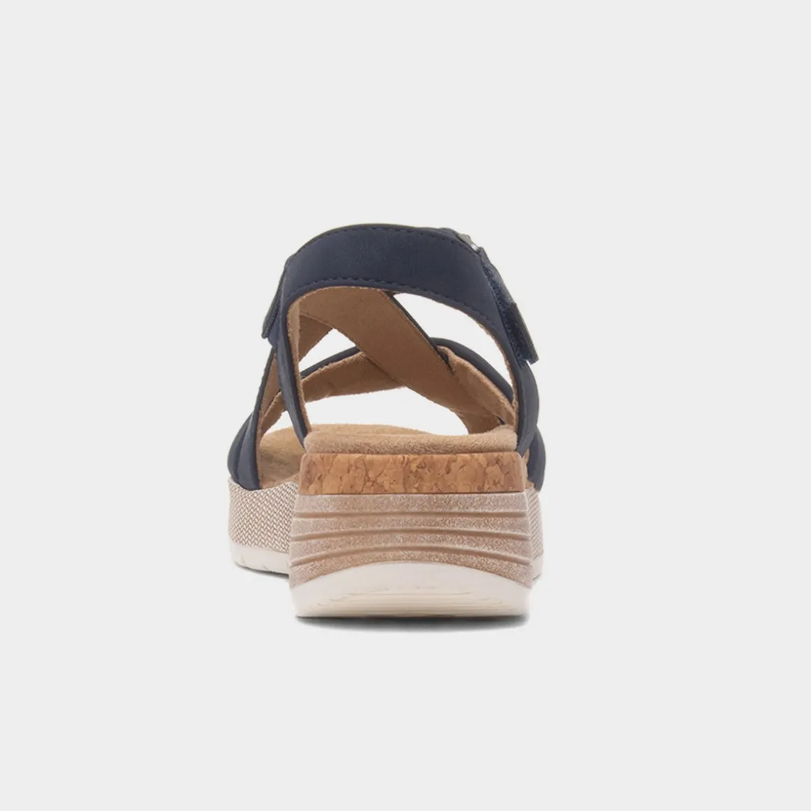 Relife Maldives Womens Navy Wedge Sandal