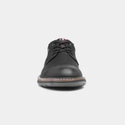 Relife Mikey Mens Black Lace Up Shoes
