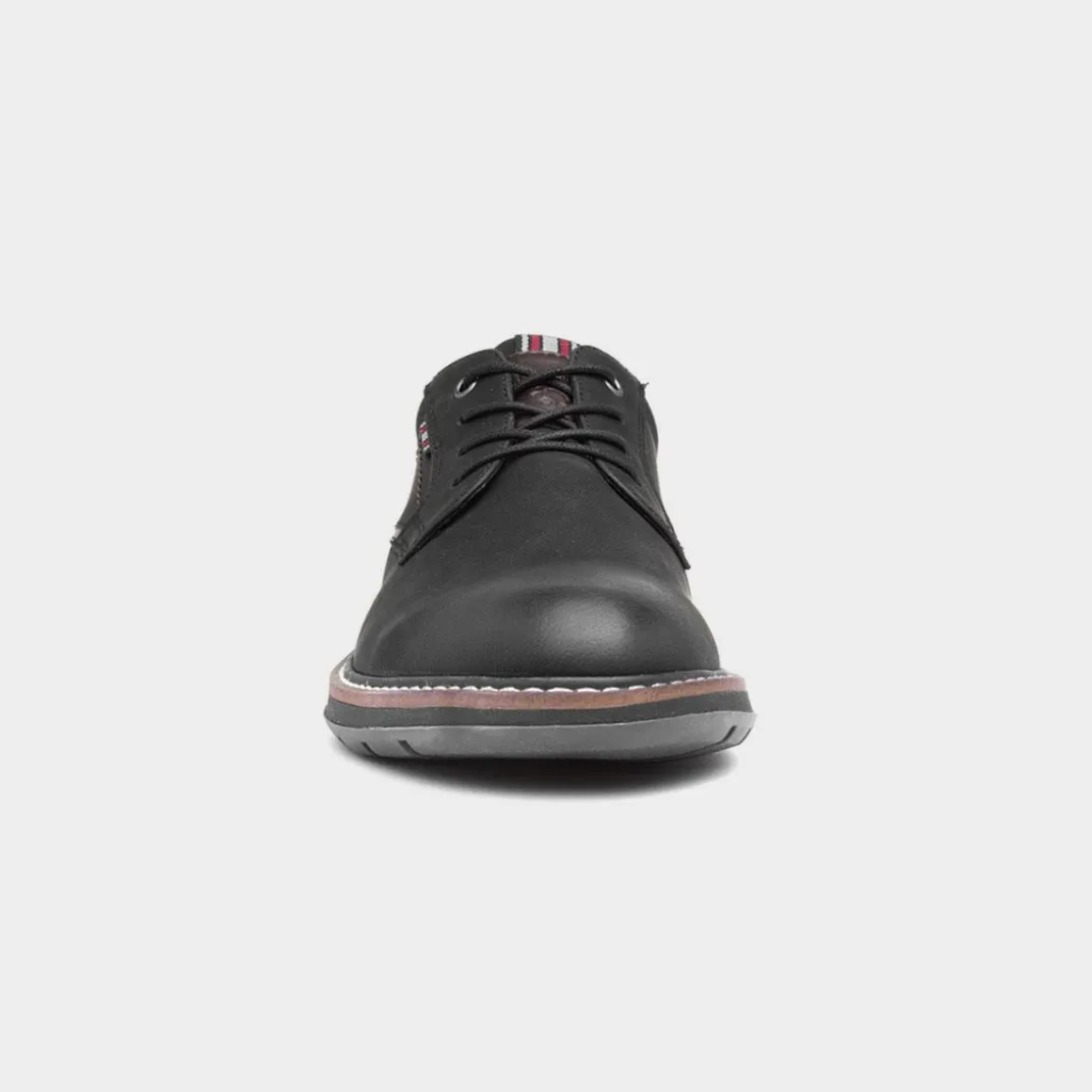 Relife Mikey Mens Black Lace Up Shoes