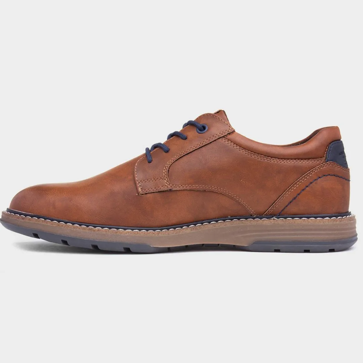 Relife Mikey Mens Tan Lace Up Shoe