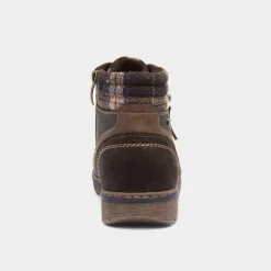 Relife Nick Mens Brown Lace Up Ankle Boot
