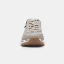 Relife Sarah Womens Beige Lace Up Shoe