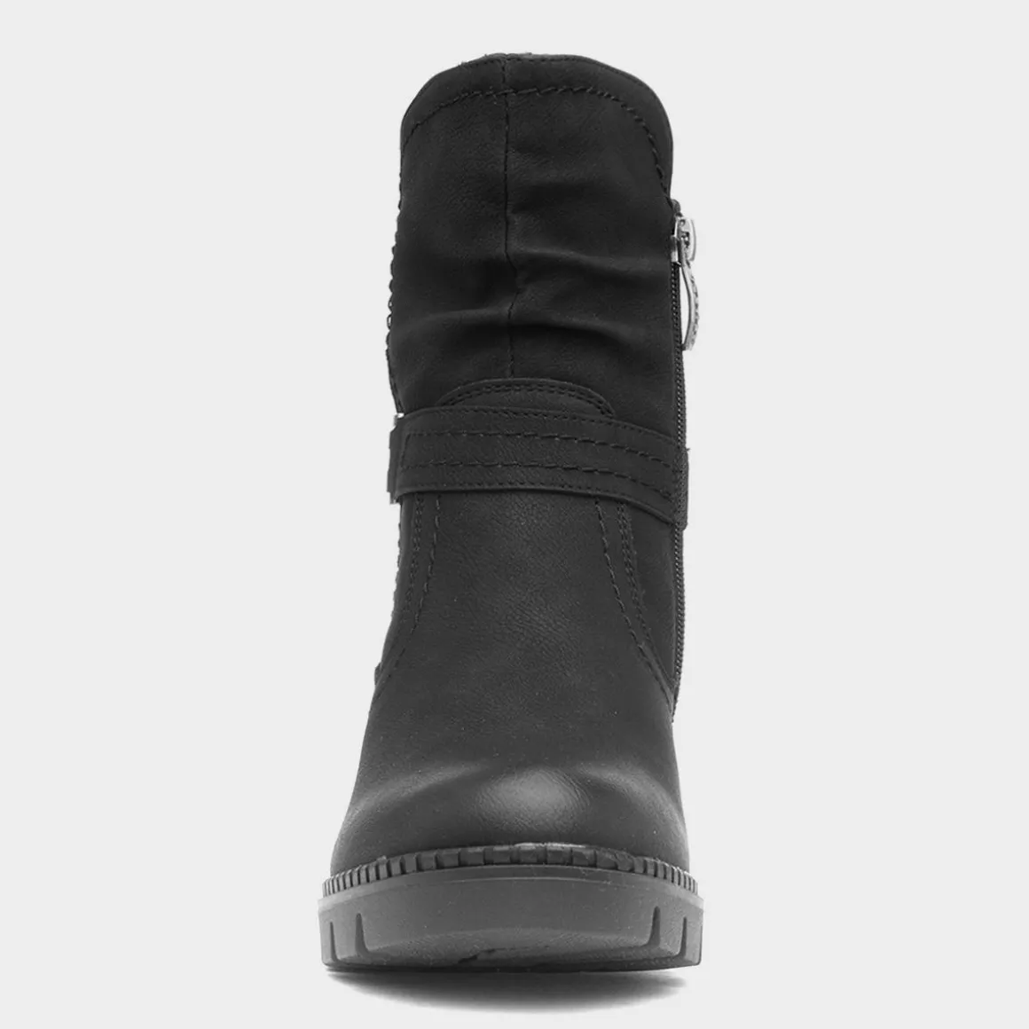 Relife Sonya Womens Black Heeled Boot