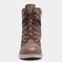 Relife Stacey Womens Brown Heeled Boots