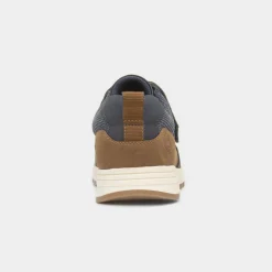 Relife Stephen Mens Navy Easy Fasten Shoe