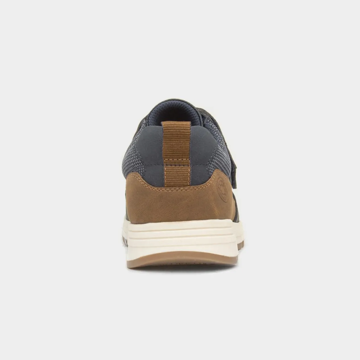 Relife Stephen Mens Navy Easy Fasten Shoe
