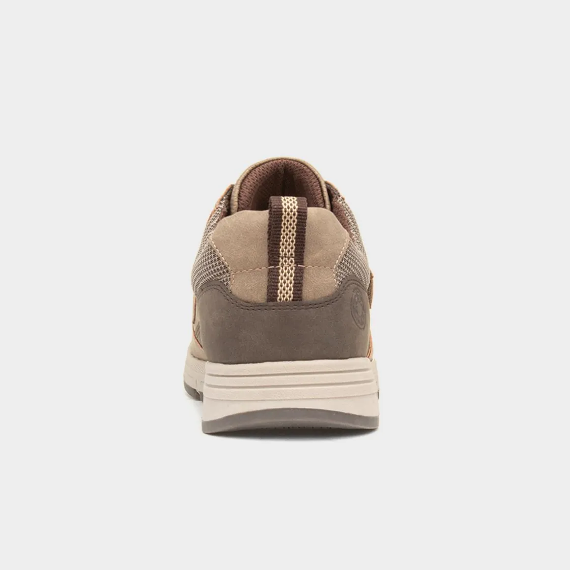Relife Stephen Mens Taupe Easy Fasten Shoe