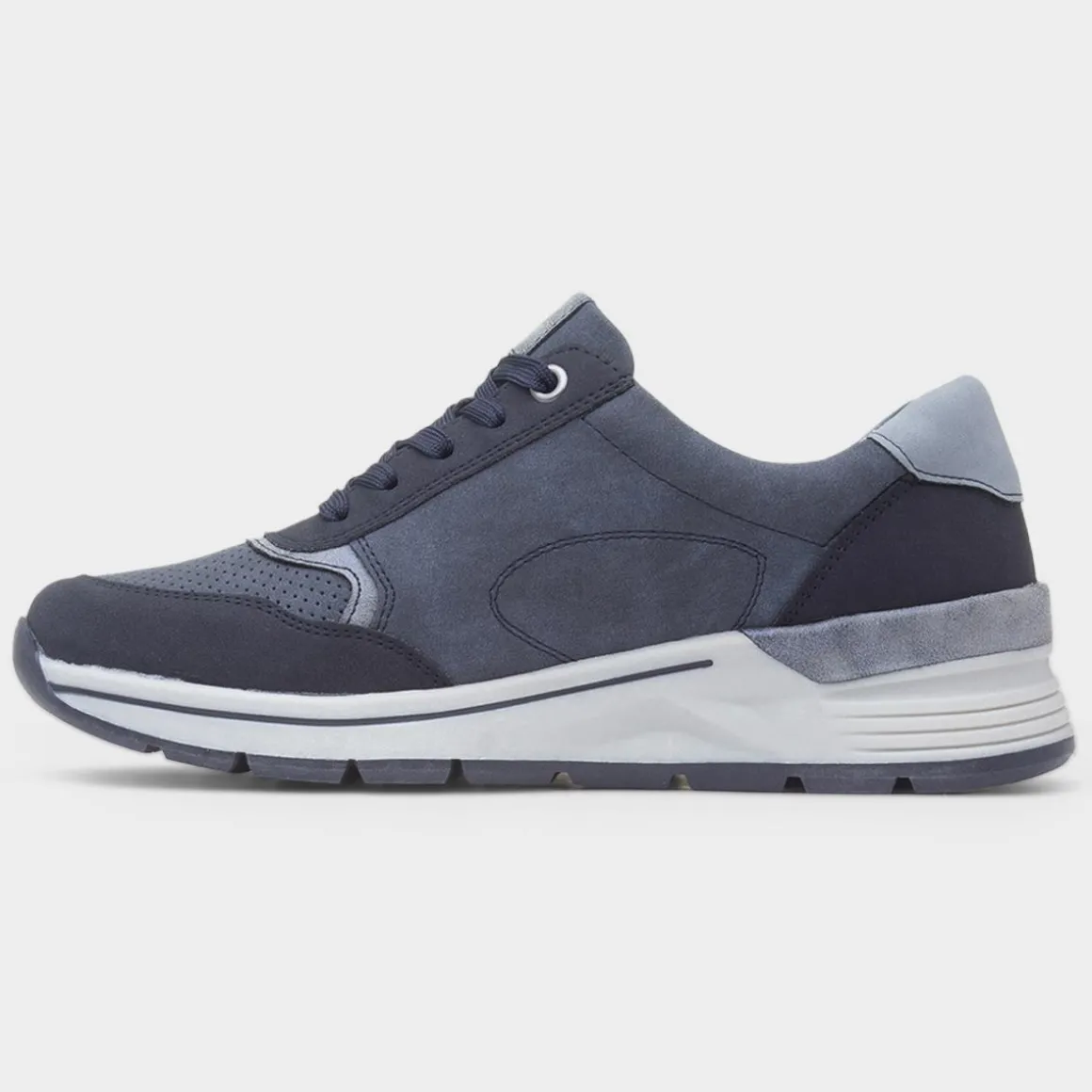 Relife Sylvie Womens Navy Casual Shoe