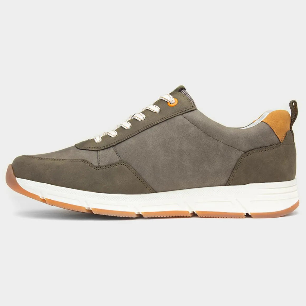 Relife Terry Mens Green Casual Shoe