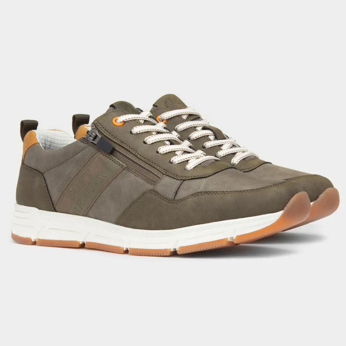 Relife Terry Mens Green Casual Shoe