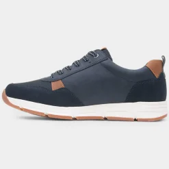 Relife Terry Mens Navy Casual Shoe