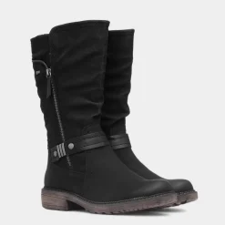 Relife Zaria Womens Black Calf Boot