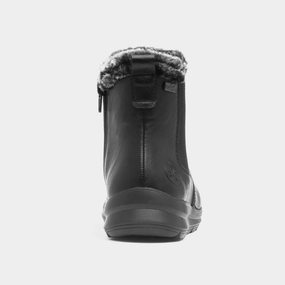 Rieker Antistress Womens Black Wedge Chelsea Boot