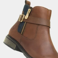 Rieker Antistress Womens Chestnut Leather Boot