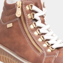 Rieker Antistress Womens Tan Ankle Boot