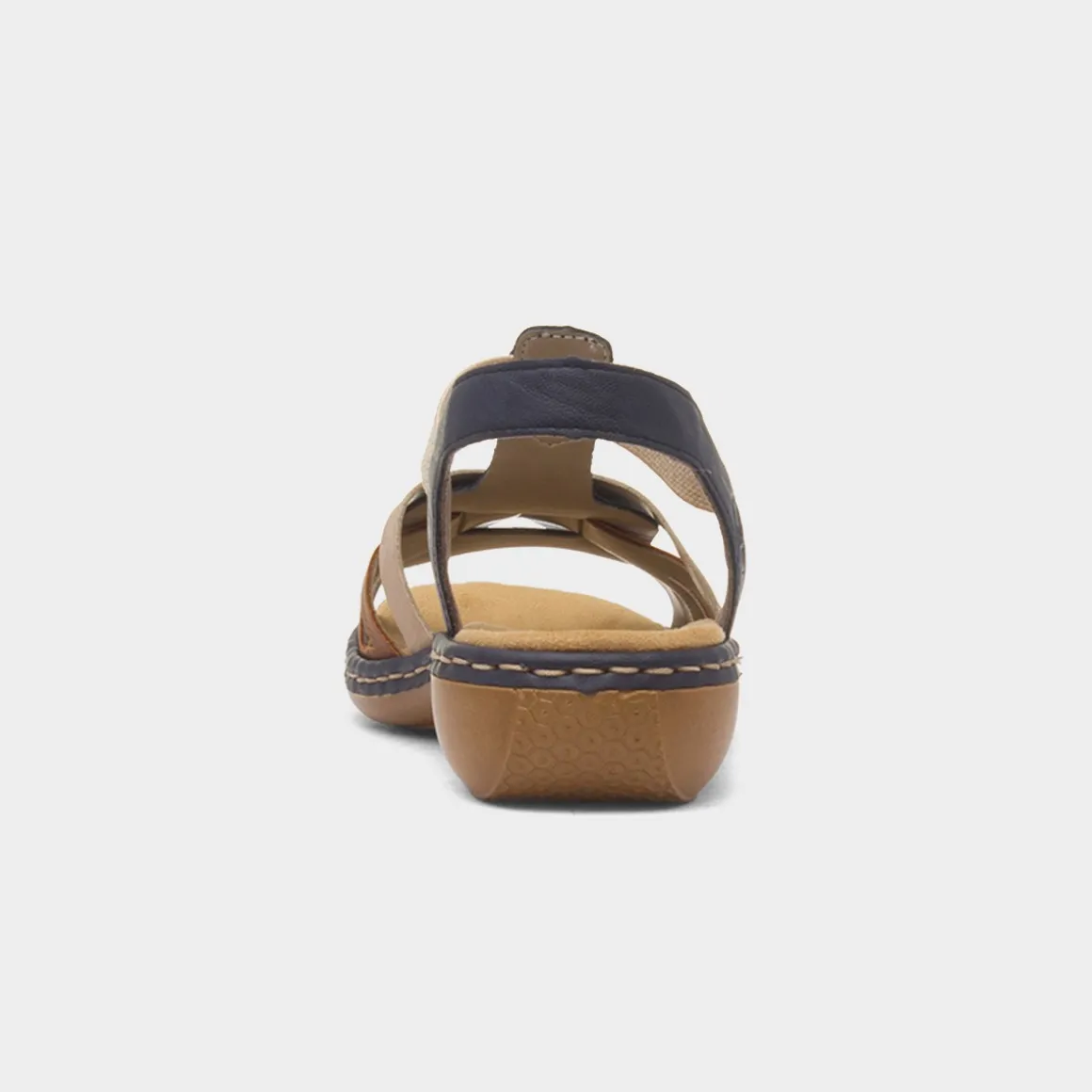 Rieker Antistress Womens Nude Strappy Sandal