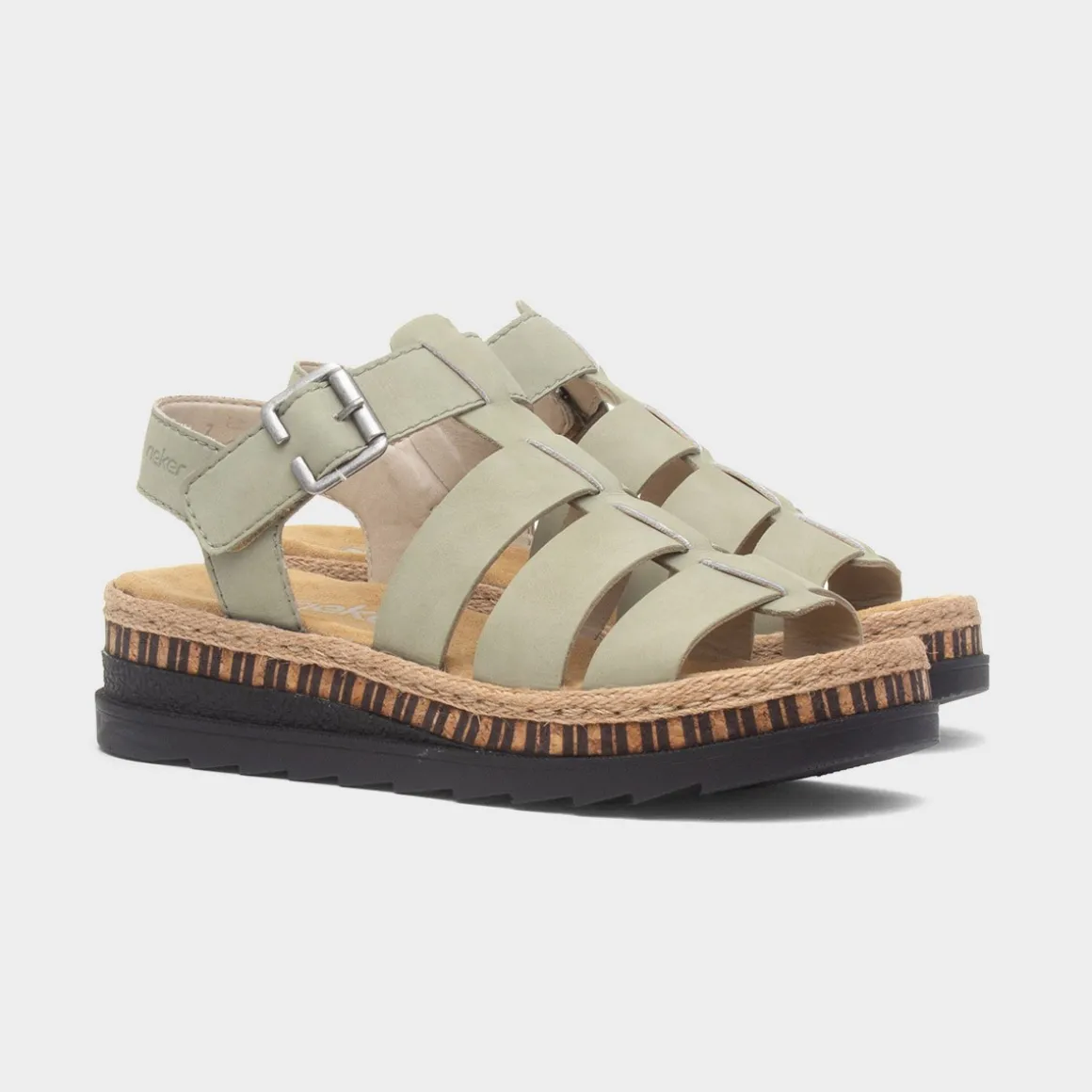 Rieker Antistress Womens Sage Sandal