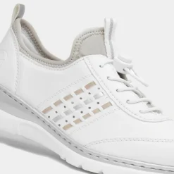 Rieker Antistress Womens White Toggle Shoe