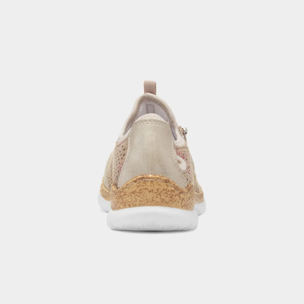 Rieker Antistress Womens Gold Casual Shoe