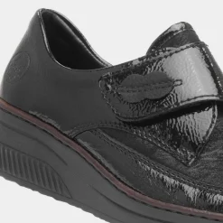 Rieker Antistress Womens Black Leather Shoe