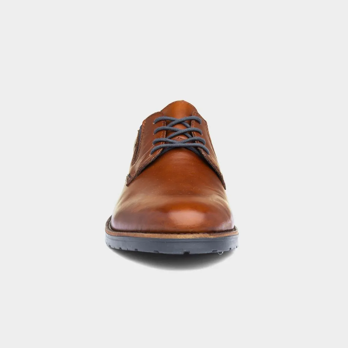 Rieker Mens Tan Leather Lace Up Shoe