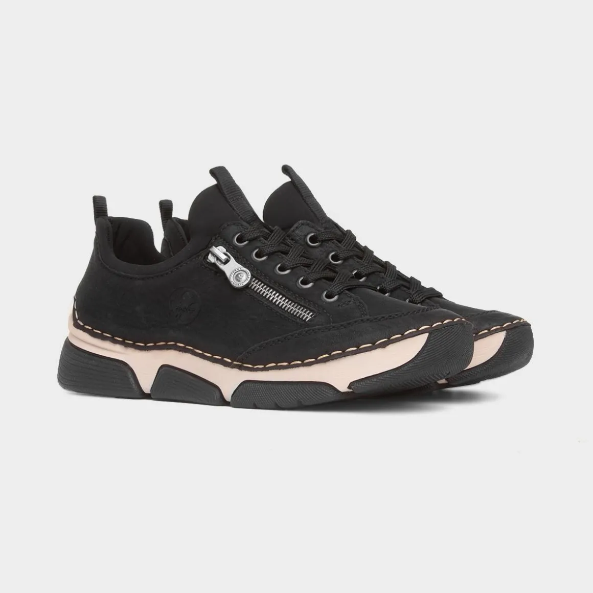 Rieker Stuttgart Antistress Womens Black Shoe