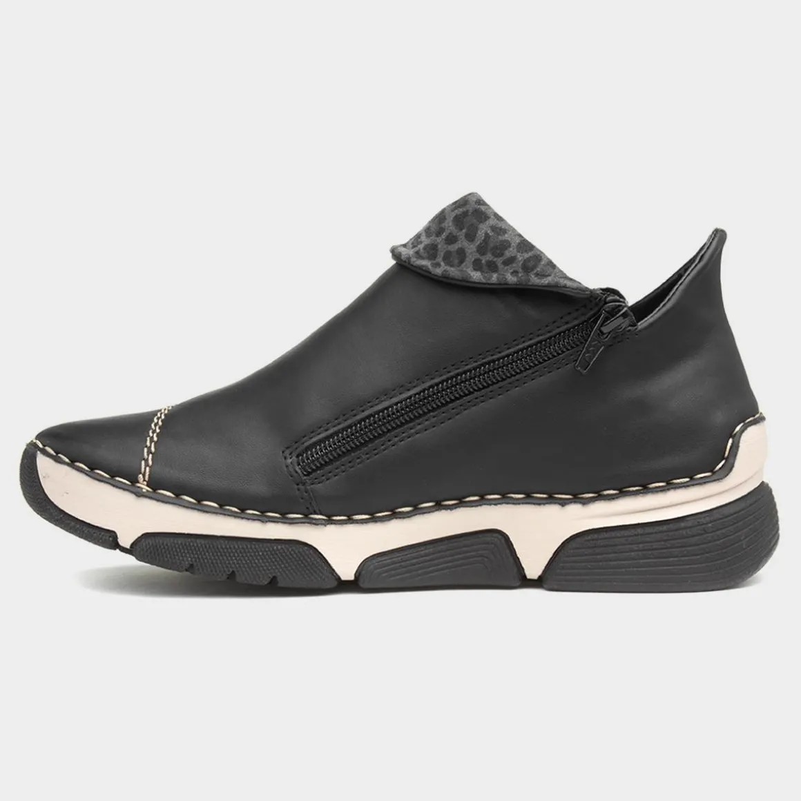 Rieker Womens Black Casual Shoe