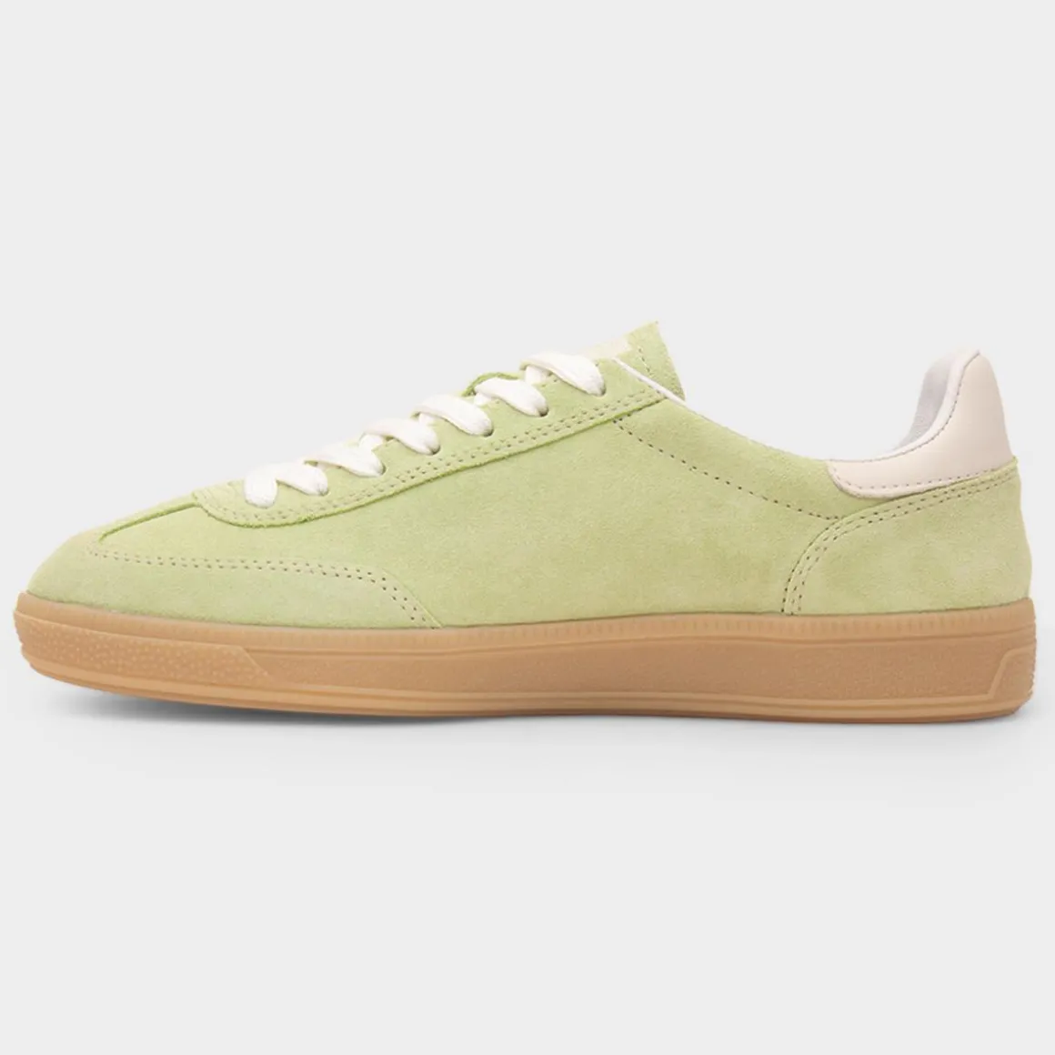 Rieker Womens Green Suede Shoe