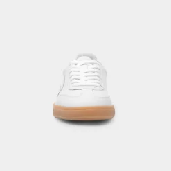 Rieker Womens White Leather Shoe