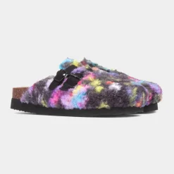 Rocket Dog Abel Womens Multi Faux Fur Mule Sandal