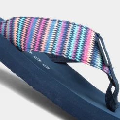 Rocket Dog Adios Stark Womens Striped Flip Flop