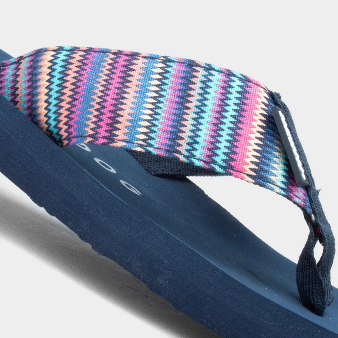 Rocket Dog Adios Stark Womens Striped Flip Flop
