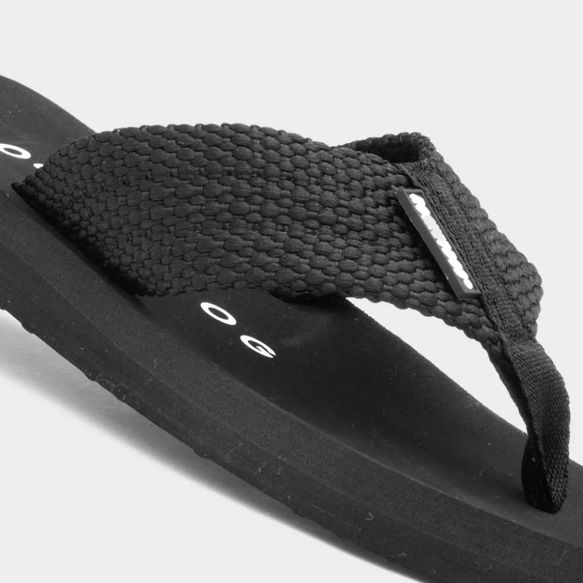 Rocket Dog Adios Womens Black Webbing Flip Flop