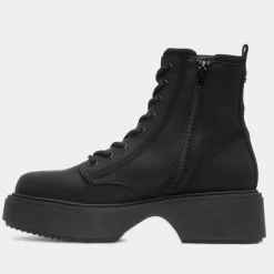 Rocket Dog Bingo Windell Womens Black Chunky Boot
