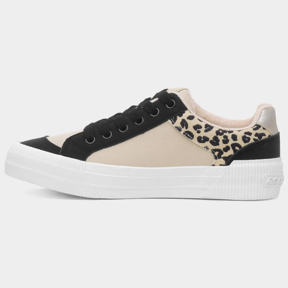 Rocket Dog Cheery Leopard Womens Multi Canvas